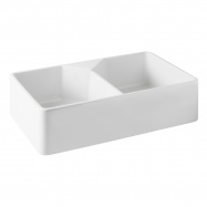 Chester 80 x 50 Double Flat Front Fine Fireclay Butler Sink