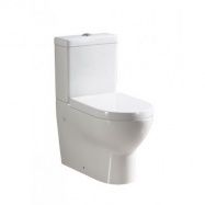 Hartley Close Coupled Back to Wall Toilet Suite with Soft Close Quick Release Seat