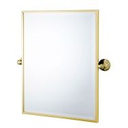 Mirror   Rectangle   Brushed Brass