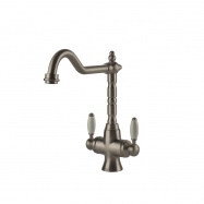 Providence Double Sink Mixer - Brushed Nickel