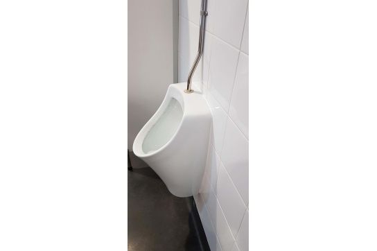 Teide Ceramic Urinal - Top Inlet
