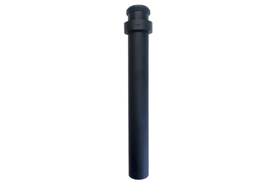 Vertical Extension Pipe for AU4040 Bottle P Trap - Matte Black