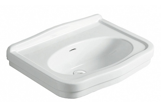 Claremont 68 x 51 Wall Hung Basin Without Taphole