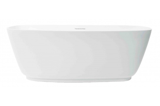 Maldon 150 x 72 TitanCast Solid Surface Freestanding Bath - Gloss White