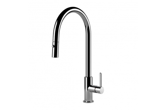 Naples Pull Out Sink Mixer - Chrome