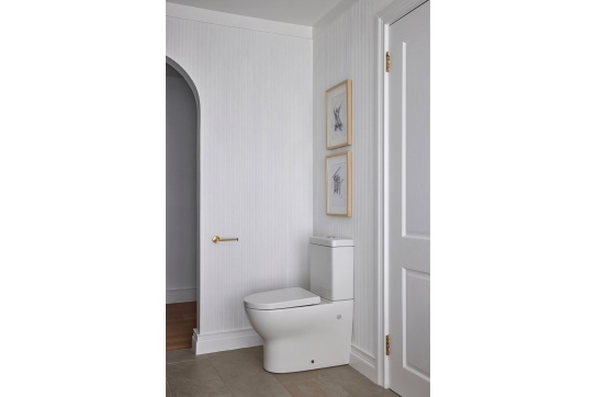 Hartley Close Coupled Back to Wall Toilet Suite with Soft Close Quick Release Seat